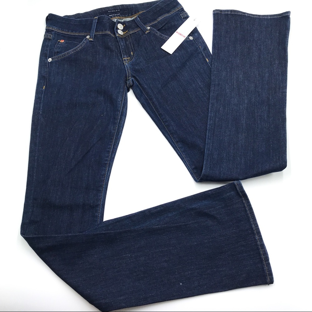 Hudson Dark Wash Boot Cut Jeans NWT - Picture 3 of 7